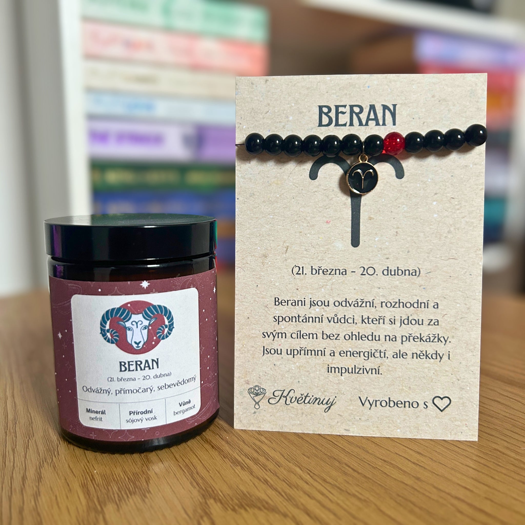 Sójová vonná svíčka – Beran