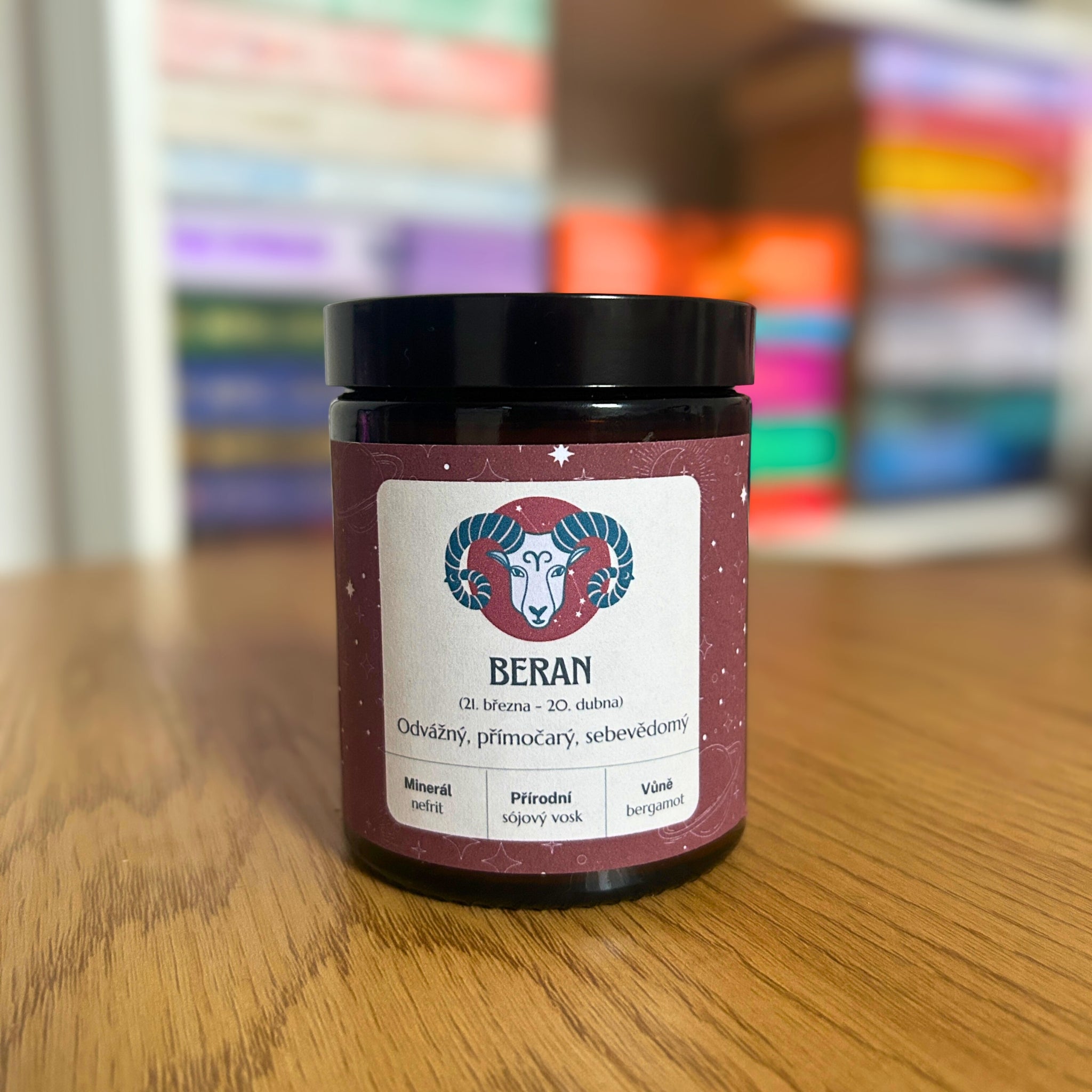 Sójová vonná svíčka – Beran