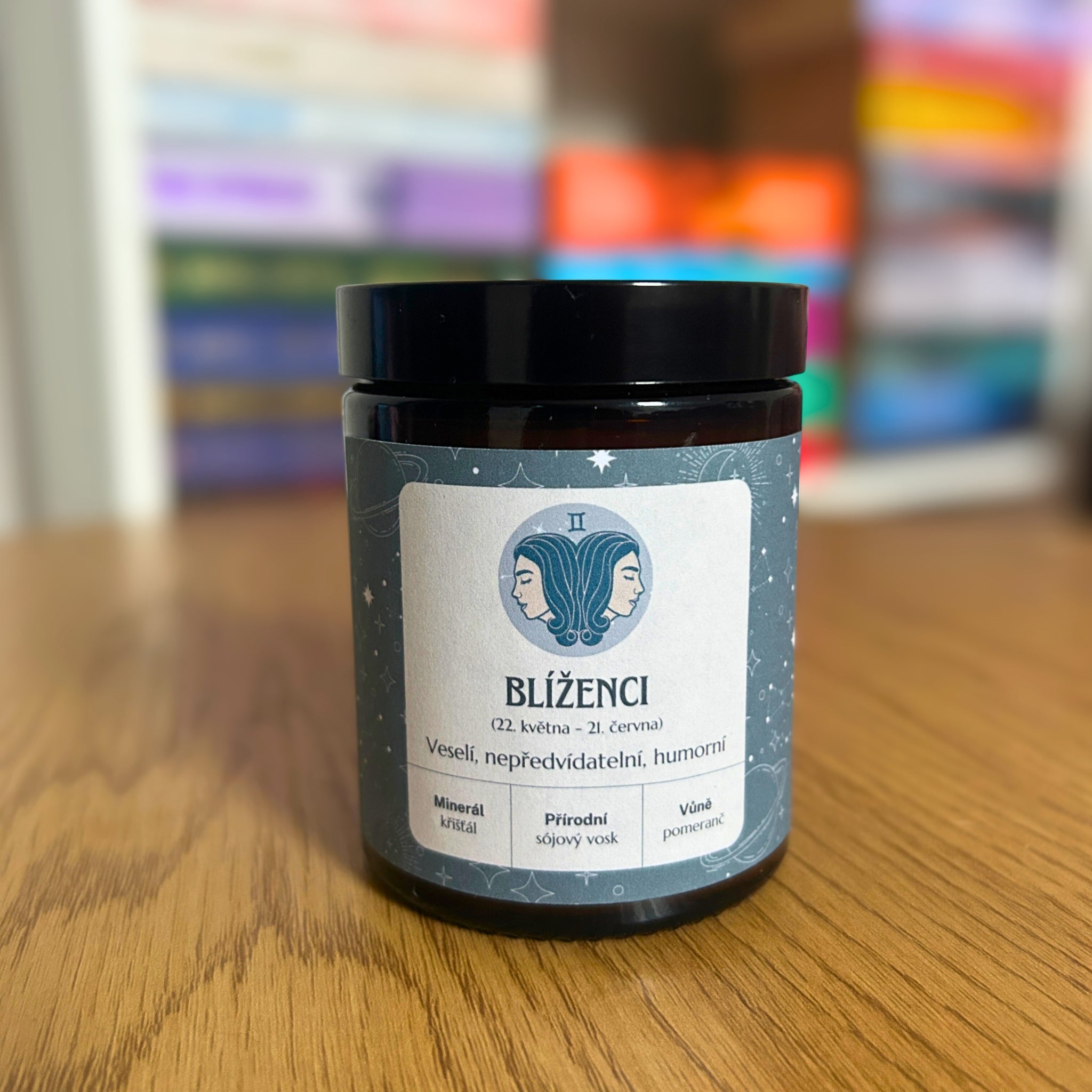 Sójová vonná svíčka – Blíženci