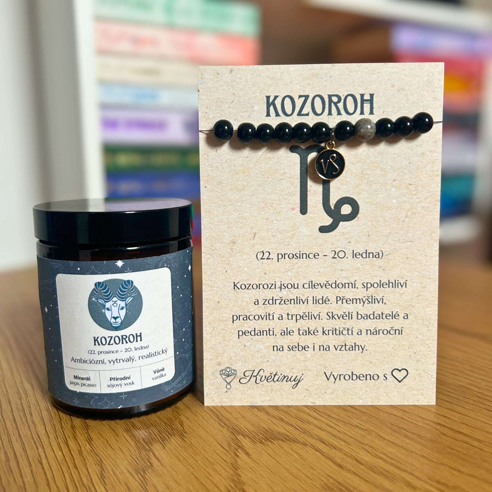 Sójová vonná svíčka – Kozoroh