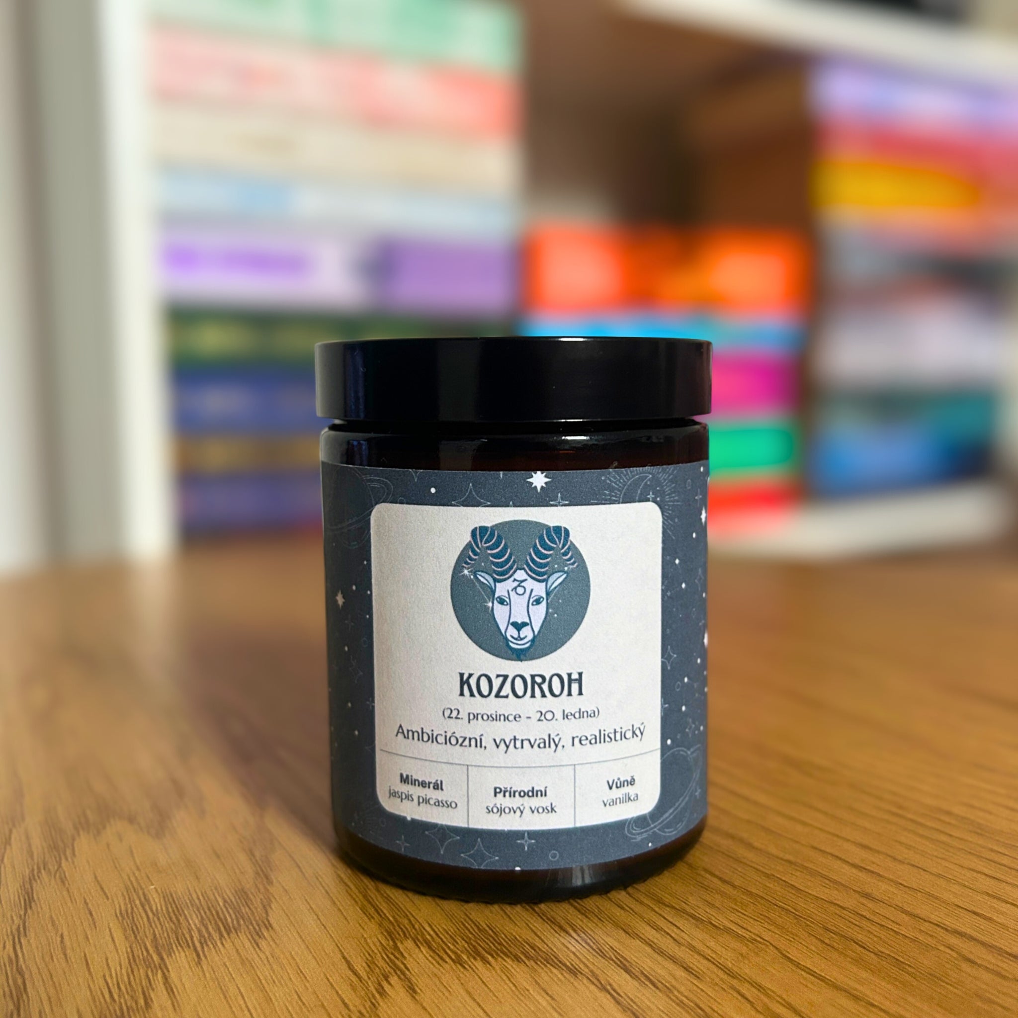Sójová vonná svíčka – Kozoroh