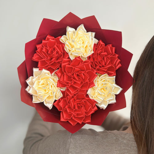 Kytice jiřinek – 7 ks – Carmen