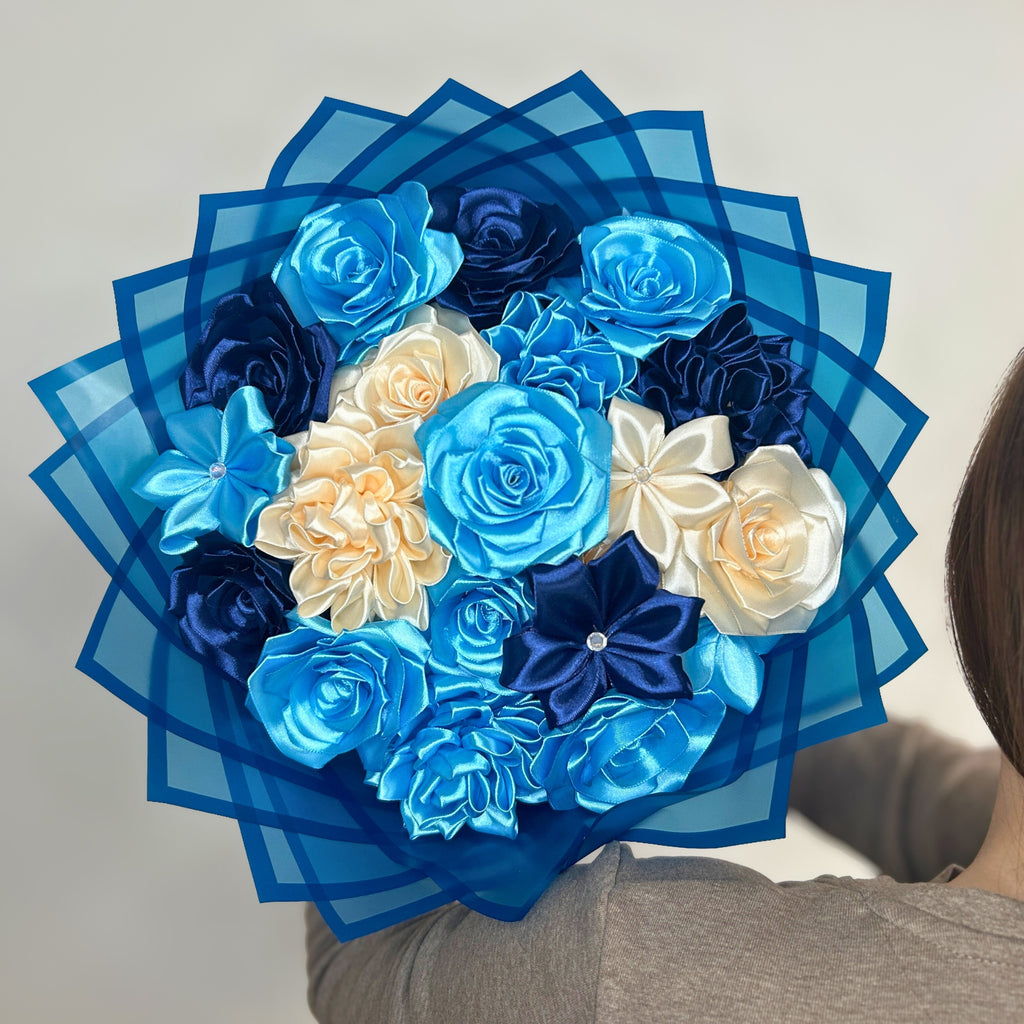 Kytice mix – 19 ks – Azure