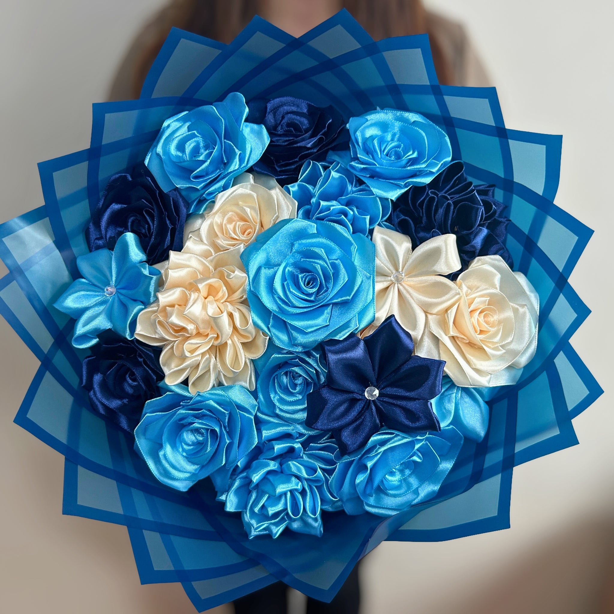 Kytice mix – 19 ks – Azure