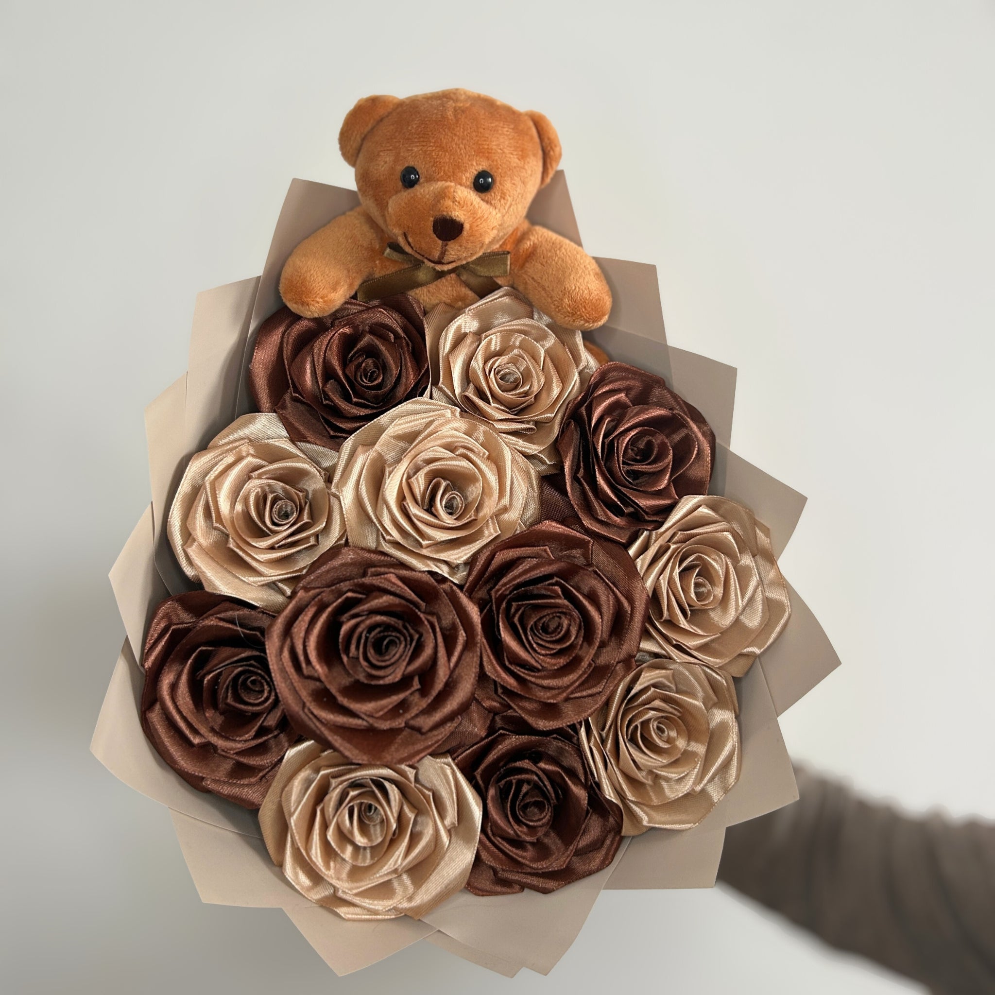 Kytice růží – 12 ks – Teddy