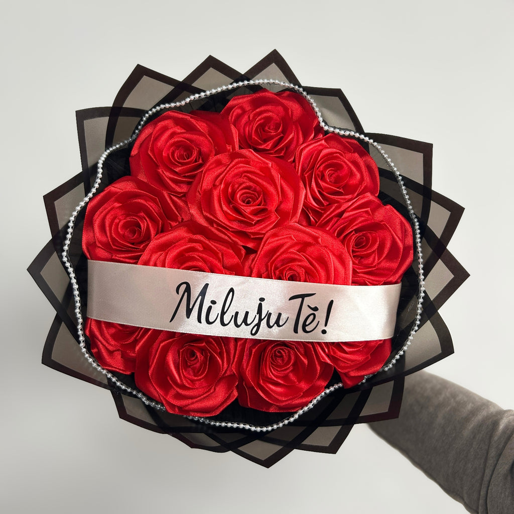 Kytice růží – 12 ks – Velvet