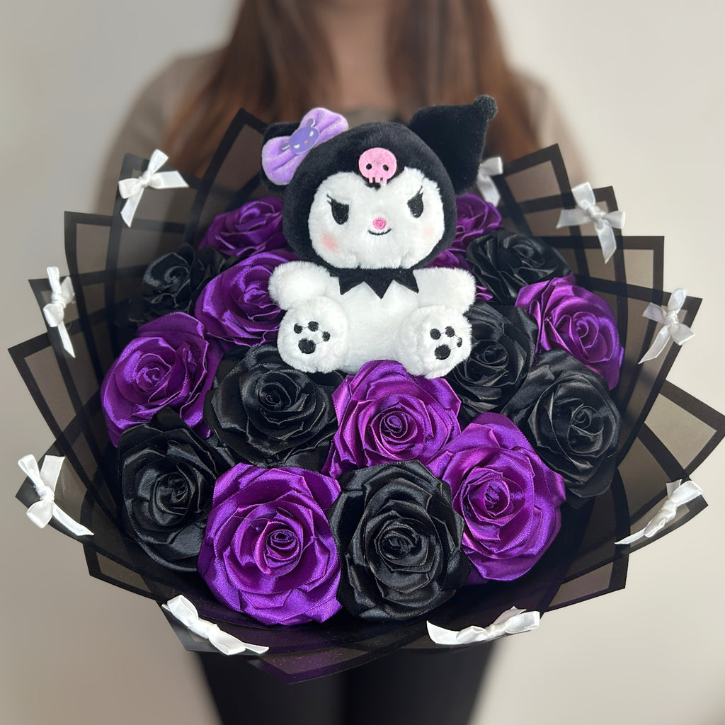 Kytice růží – 18 ks – Midnight