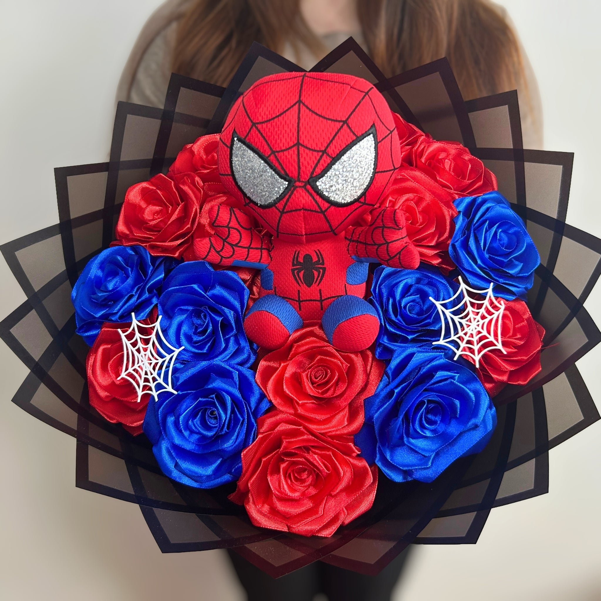 Kytice růží – 18 ks – Pavučina