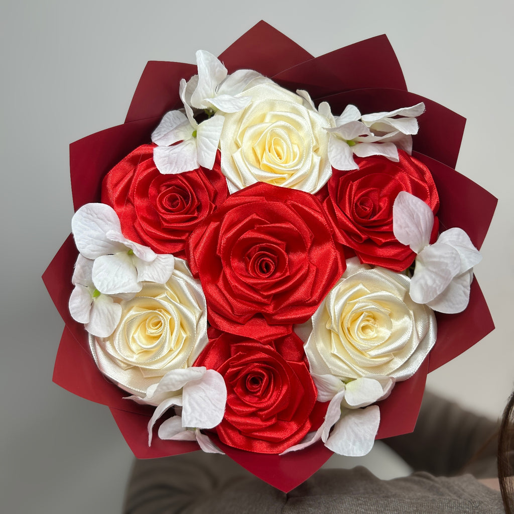 Kytice růží – 7 ks – Ember