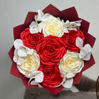 Kytice růží – 7 ks – Ember