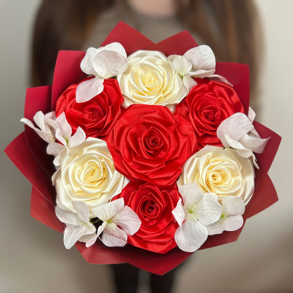 Kytice růží – 7 ks – Ember