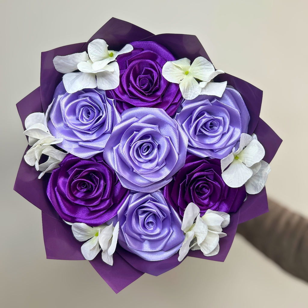 Kytice růží – 7 ks – Orchid