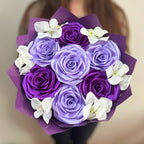 Kytice růží – 7 ks – Orchid