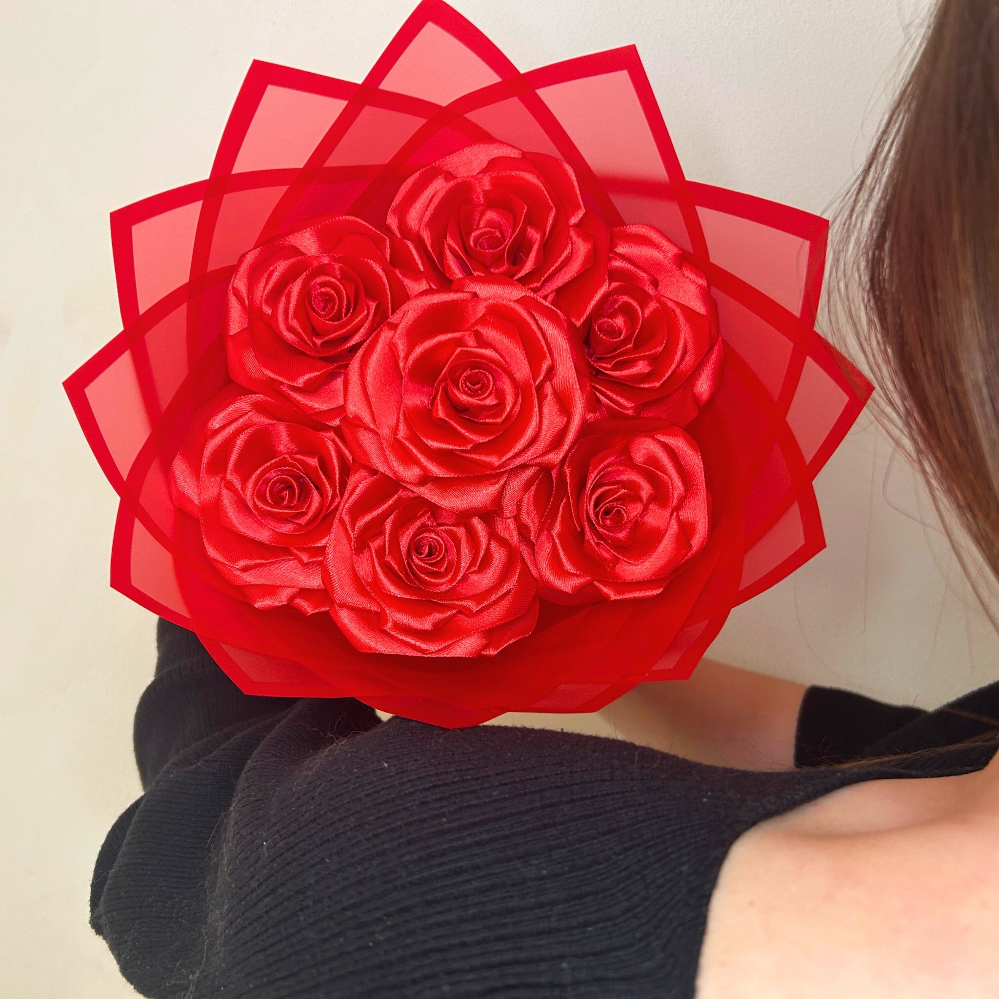 Kytice růží – 7 ks – Ruby