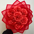 Kytice růží – 7 ks – Ruby