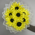 Kytice slunečnic - 7 ks - Sunny