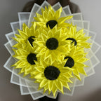 Kytice slunečnic - 7 ks - Sunny