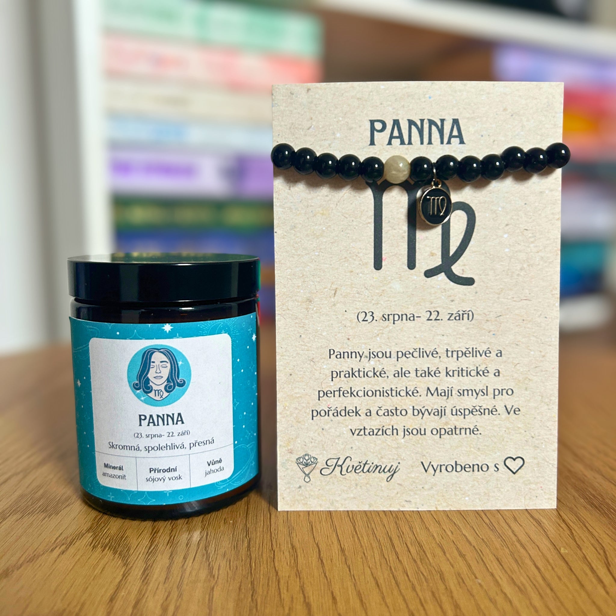 Sójová vonná svíčka – Panna