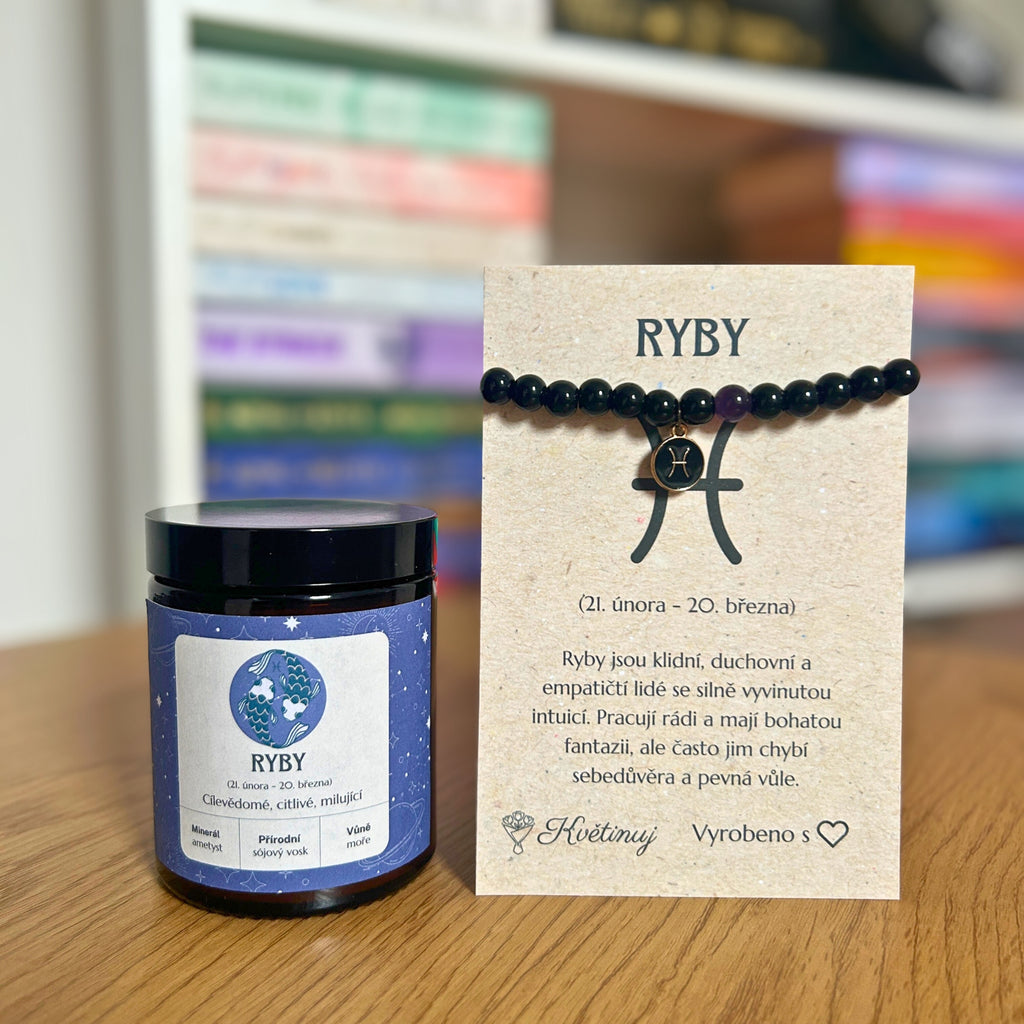 Sójová vonná svíčka – Ryby