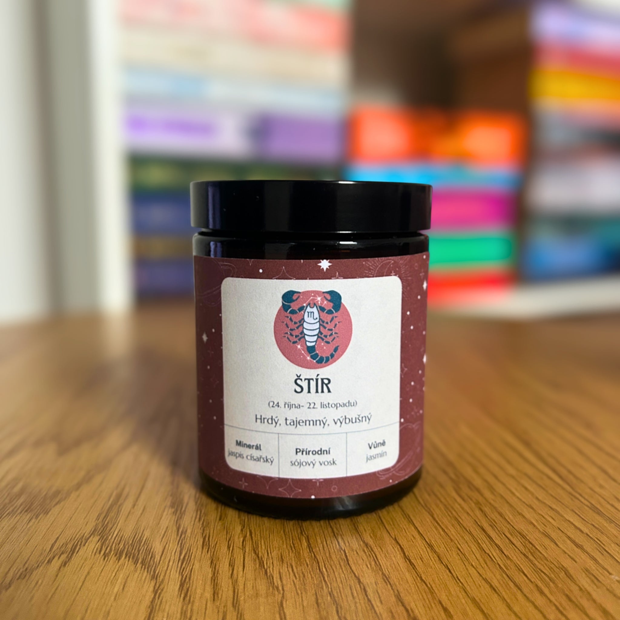 Sójová vonná svíčka – Štír