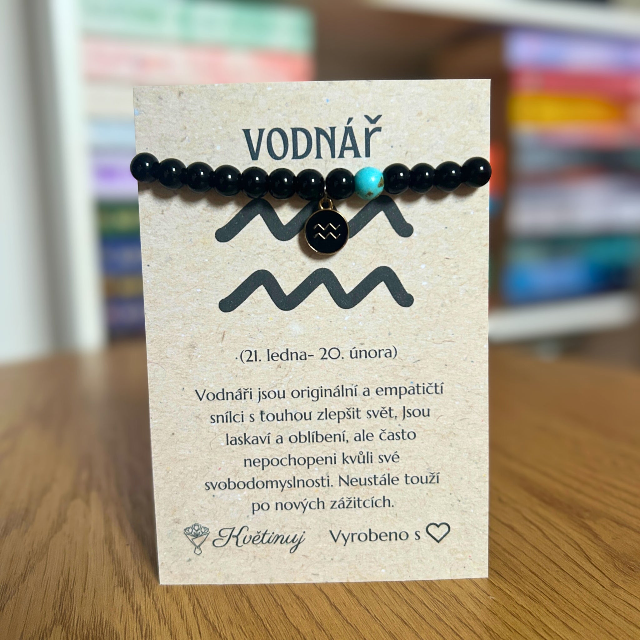 Sójová vonná svíčka – Vodnář